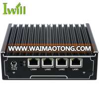 Pfsense firewall hardware J1900 fanless 4 ethernet ports mini pc with sim card slot