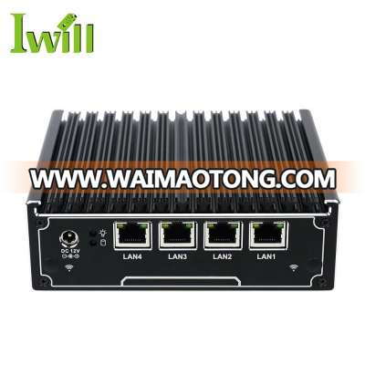 IBOX-501 J1900 N12 4 LAN Quad Core 2.0GHz Mini Server PC, Nano Fanless Router