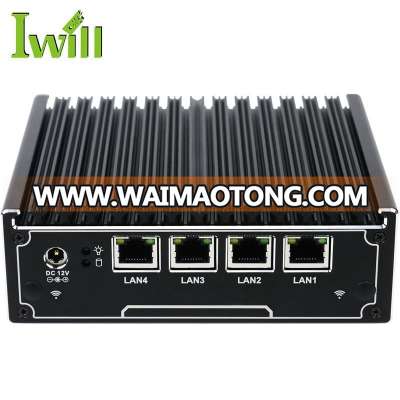 Fanless Quad Core J1900 Firewall Pfsense Mini PC Linux Router