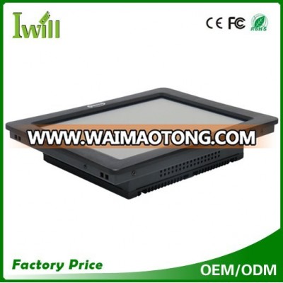 Cheap all in one computer Intel core i3 i5 fanless industrial touch screen panel pc