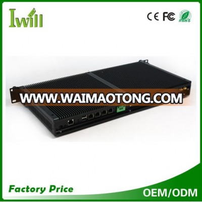 Iwill IBOX-401 ATOM D2550 Fanless network Firewall with 4*LAN port