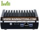 Network security Intel kabylake celeron 3865U fanless vpn router pfsense firewall with 6 lan