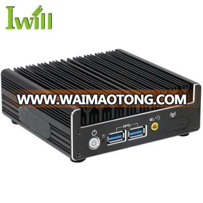 Cheap vesa mount fanless nuc portable linux mini pc core i5