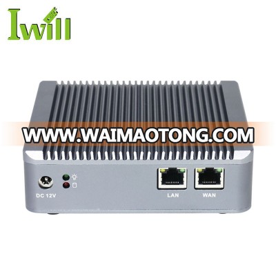 Dual ethernet thin client industrial firewall barebone linux web server in asia