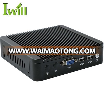 pfSense J1900 industrial firewall barebone mini pc fanless multi lan