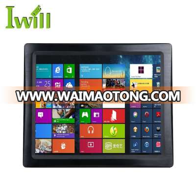 17 inch Rugged resistive touch screen all in one industrial pc with intel i5 4210u dual core 2.7GHz