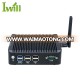 New types of mini computer N3160 quad core barebone 2 ethernet mini pc