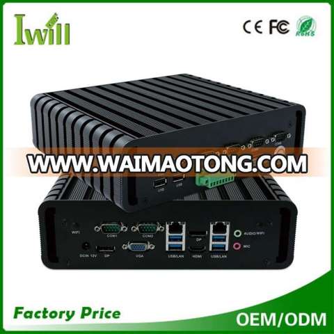 Nano Box Quad Core 2G 8G Ram i3/i5/i7 cpu fanless mini pc with WiFi Mini PC