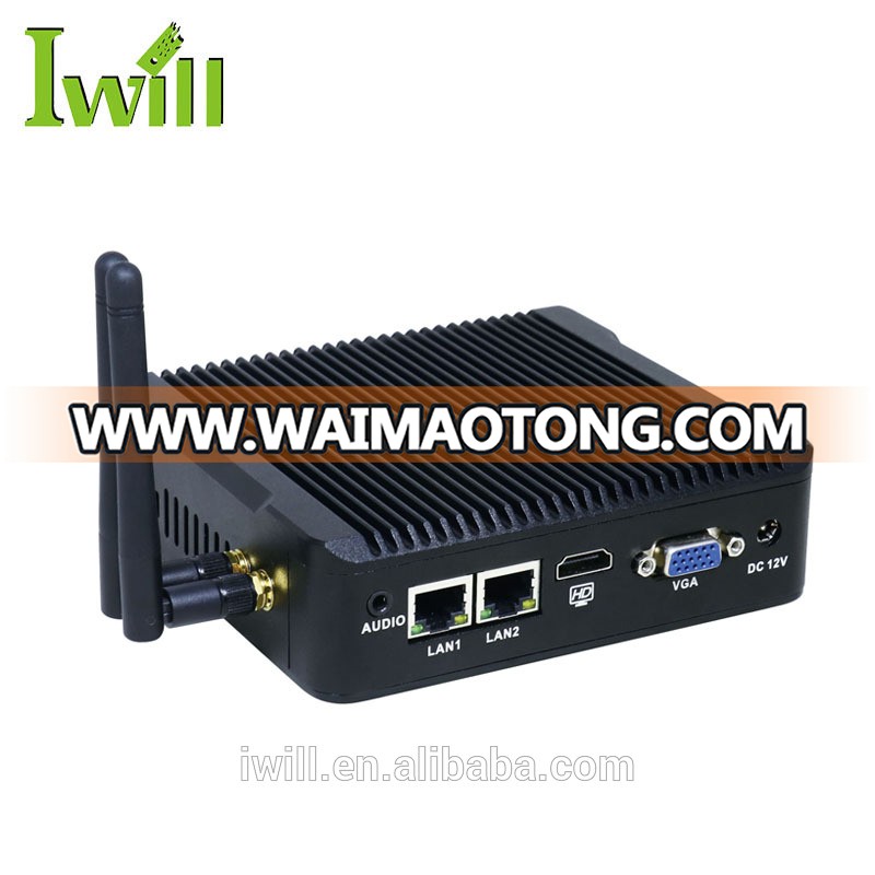 Quad core J1900 Nano computer low-power mini pc for Windows 7 8 10